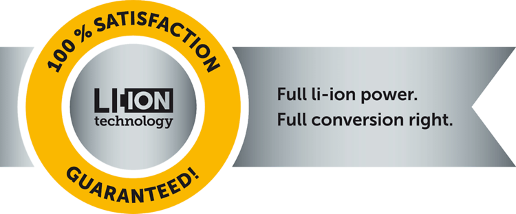 Li-ion Garantie banner