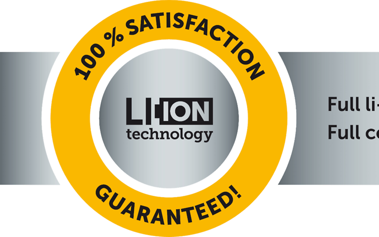 Li-ion Garantie banner