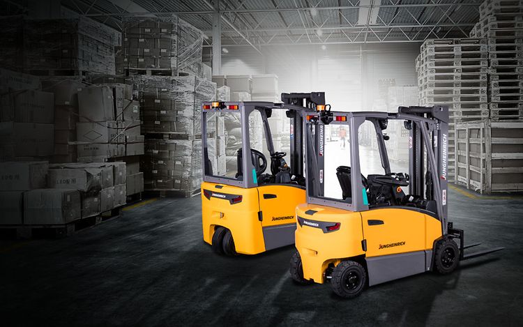 Powerful Electric Forklifts By Jungheinrich