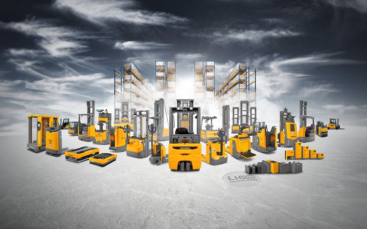 Jungheinrich heftruck palletstelling magazijn automatisering