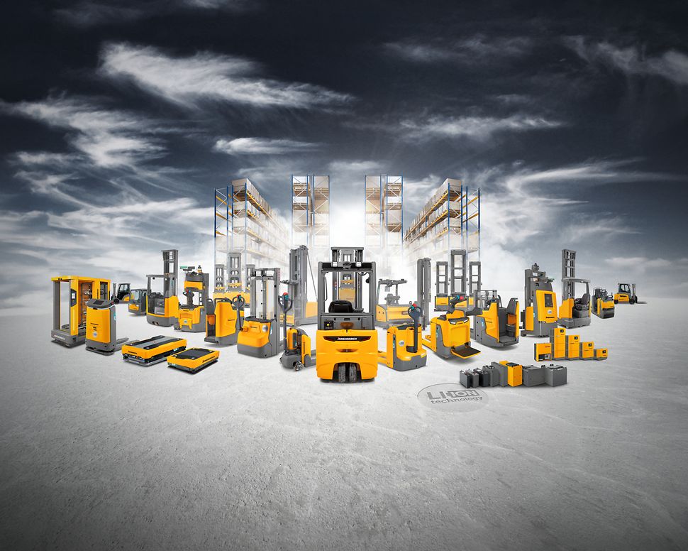 Jungheinrich heftruck palletstelling magazijn automatisering