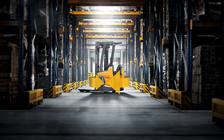 Electric Pallet Stacker with Lithium Ion Battery