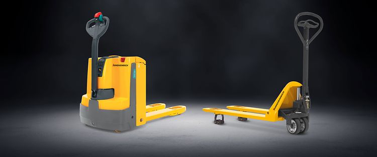 Stage hand pallet truck vs electric pallet truck