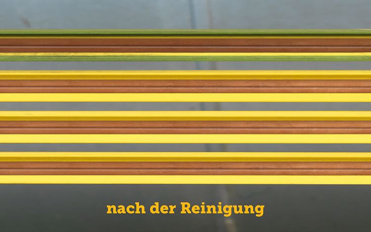 picture stromschienereinigung nach reinigung