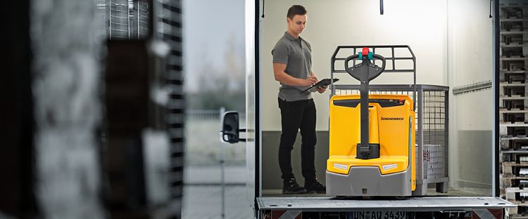 Elektrische palletwagen huren