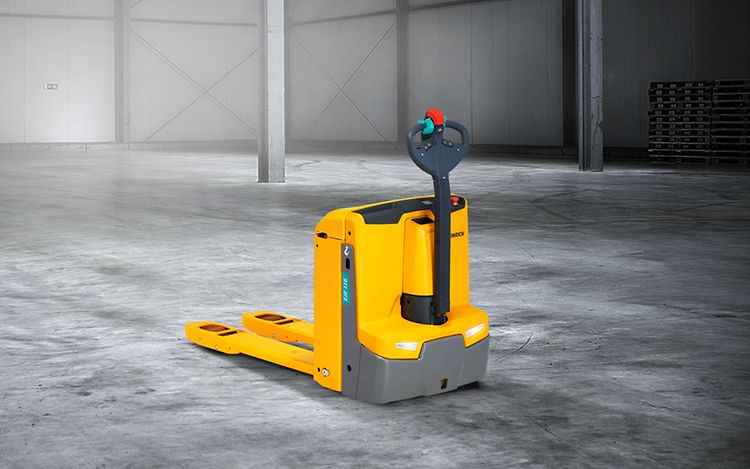 Elektrische pallettruck EPT meeloop