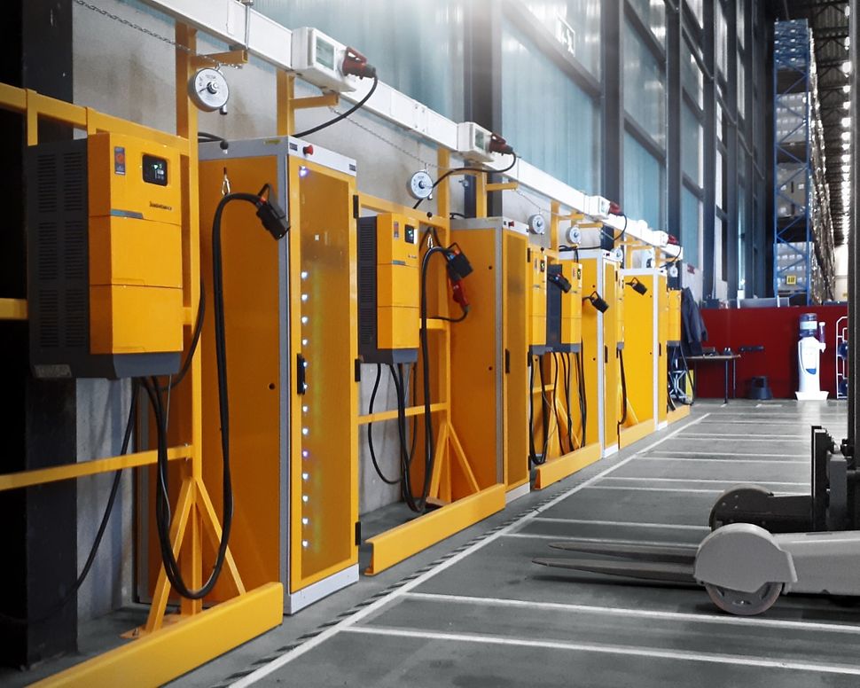 Energie opslag systeem banner