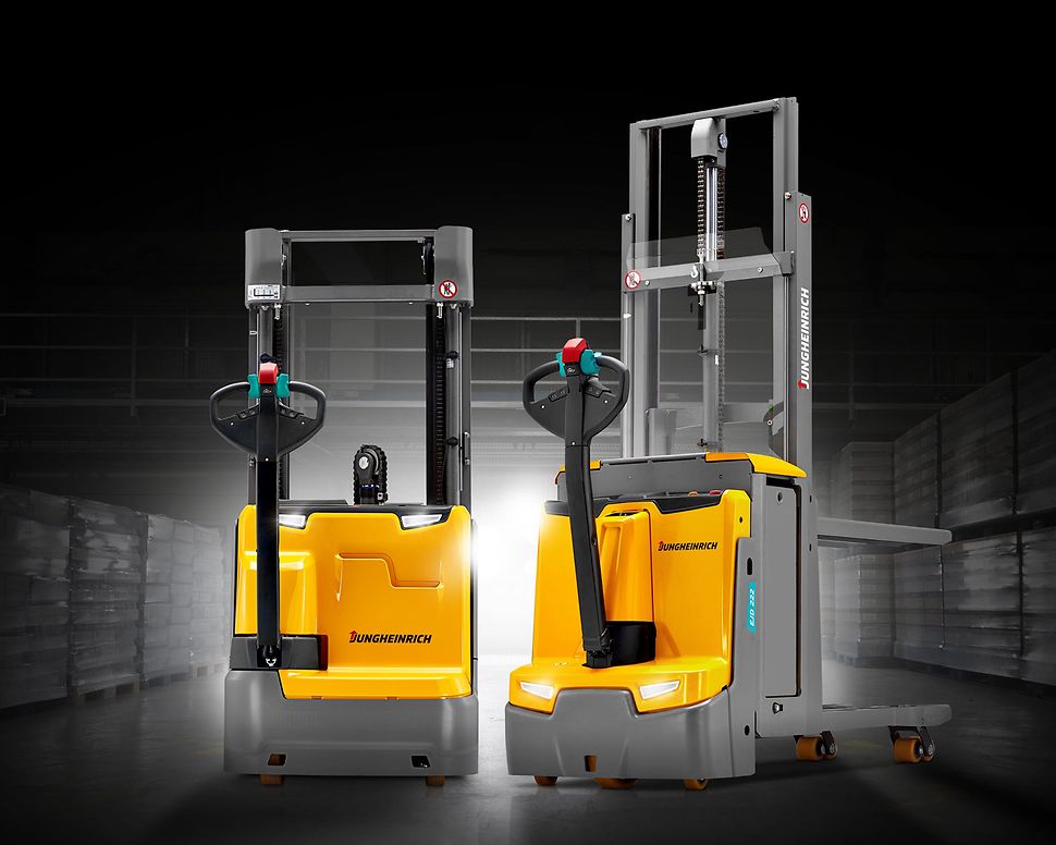 Ručně vedené vysokozdvižné vozíky