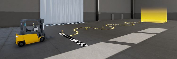 VR Simulator - percorso