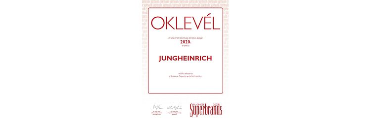 Business Superbrands díj 2020 2.