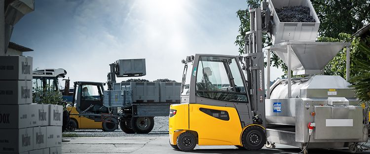 Heftruck gebruik in de zomer