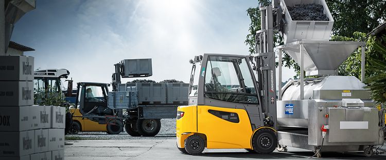 Stage Heftruck gebruik hitte