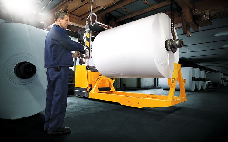 Jungheinrich ETW - role papíru