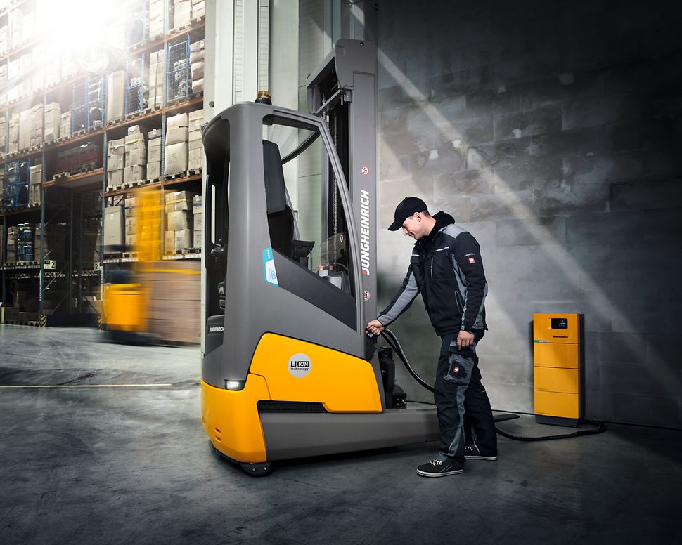 Lithium-Ionen-Power von Jungheinrich - Verteilerseite