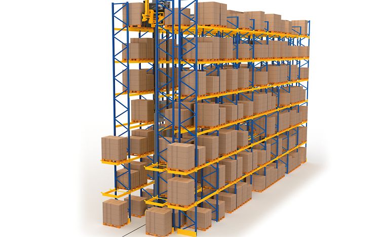 Příhradové paletové regály