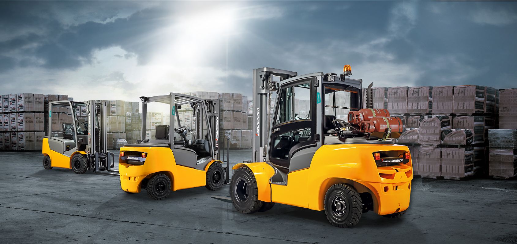 Gas forklift trucks Jungheinrich