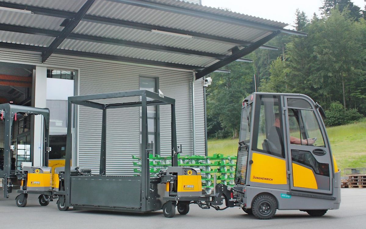 First-class solutions for tugger trains