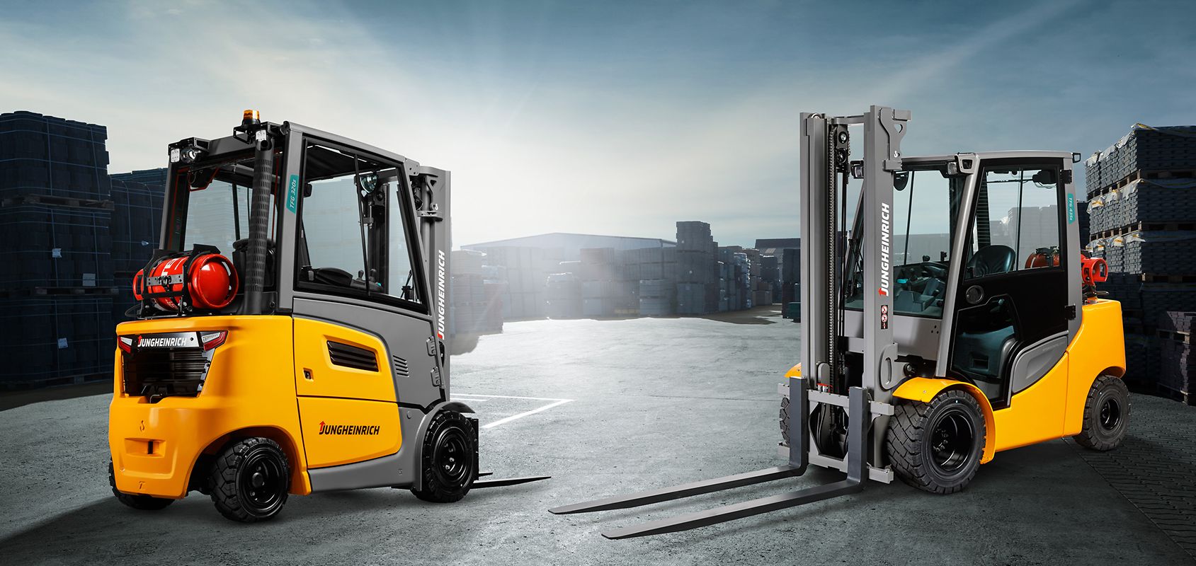 Gas forklift trucks Jungheinrich