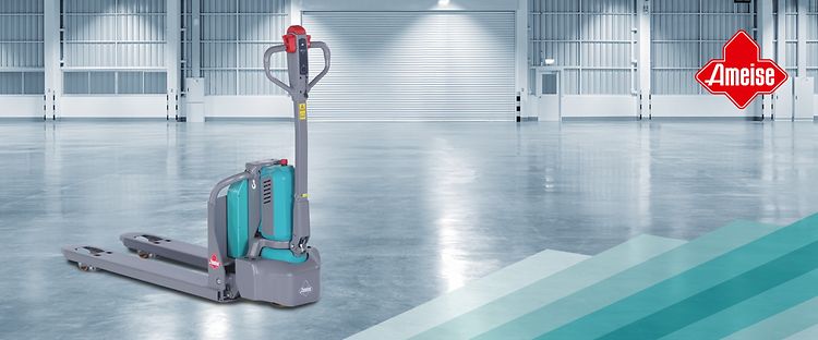 Instapmodel lithium-ion palletwagen: de Ameise PTE 1.1