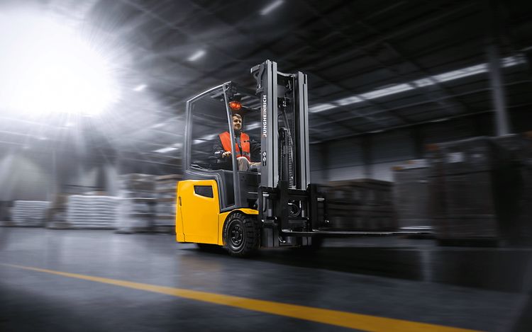 heftruck mast banner