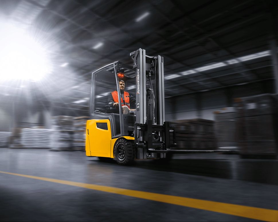 heftruck mast banner