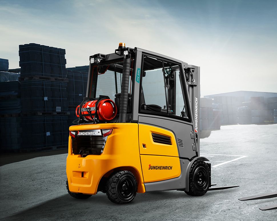 Stage LPG gas forklifts