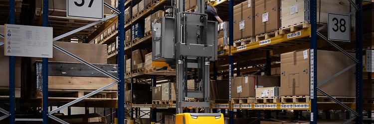 Picture Vertikal Order Pickers Einsteiger