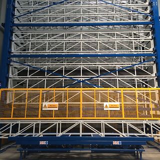 Automatický skladovací systém pro tyčový materiál 