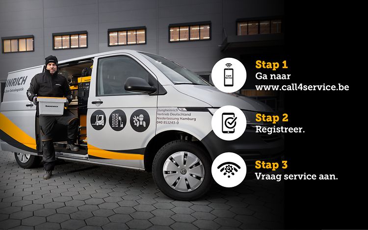 Call4Service - Heftruck service aanvragen
