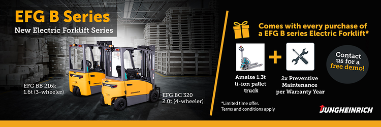 Electric Forklifts | Jungheinrich