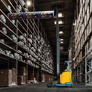 Li-Ion vozíky ve společnosti Associated Weavers