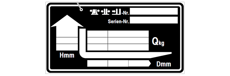 Diagram nosnosti vozíku