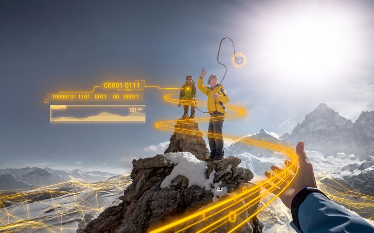 IT marketing cmpaign mountain climbing