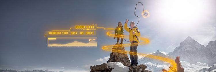 IT marketing cmpaign mountain climbing