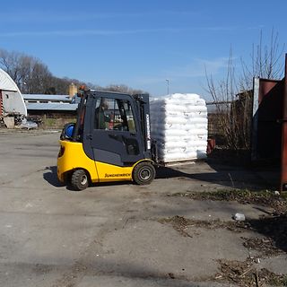 Repasovaný plynový vozík