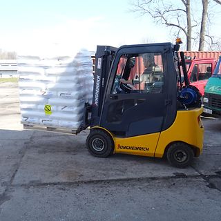 Repasovaný plynový vozík