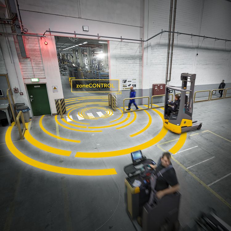 Hulpsysteem Jungheinrich zoneCONTROL