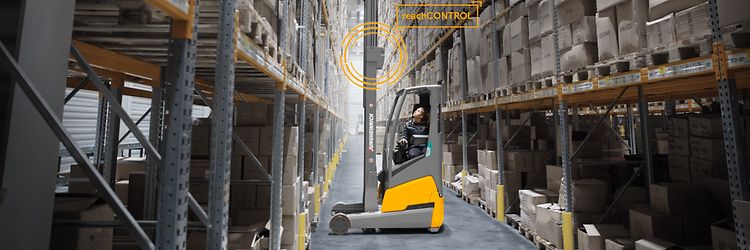 Hulpsysteem Jungheinrich reachCONTROL