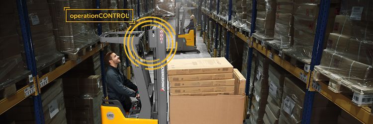 Hulpsysteem Jungheinrich operationCONTROL