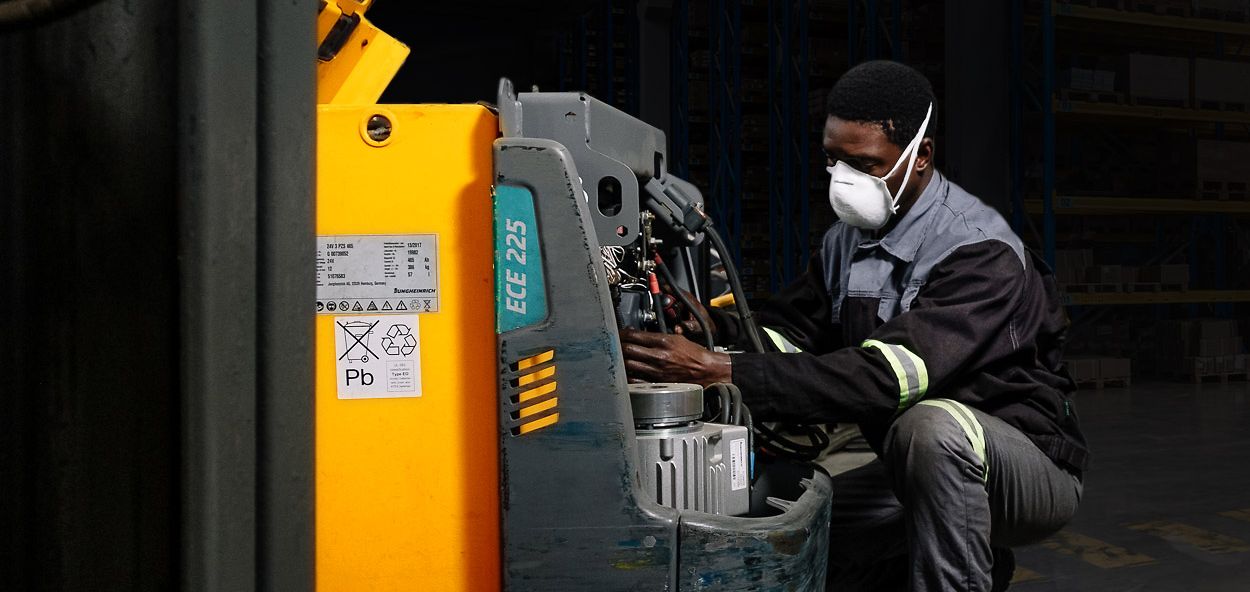Forklift services and repairs Jungheinrich South Africa