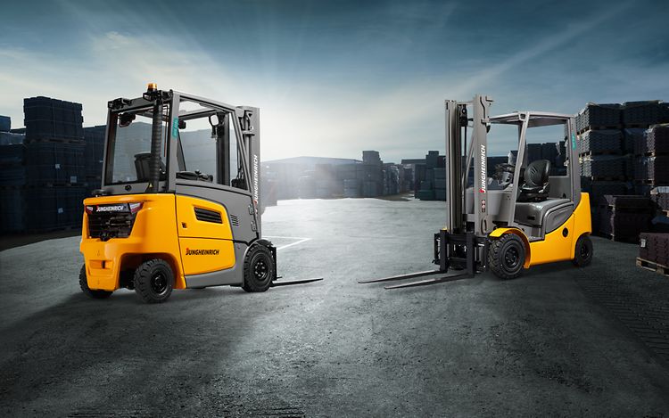 Jungheinrich diesel heftruck