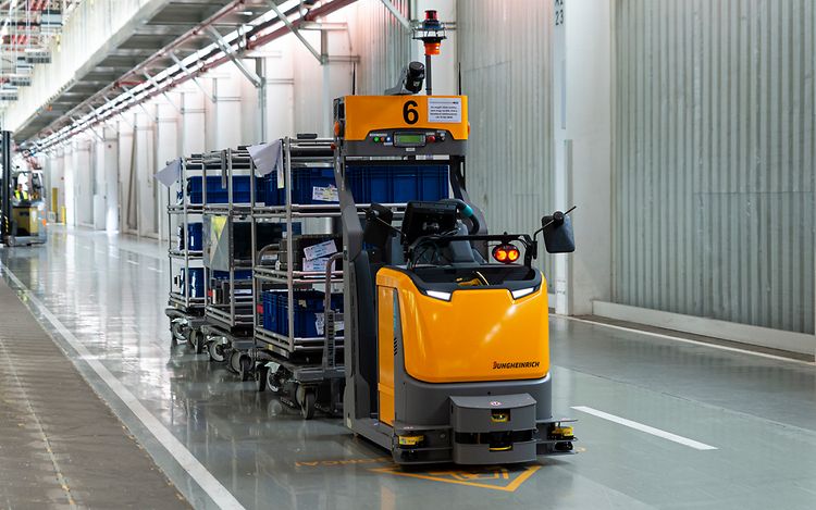 Audi Hungaria: Automatisierte Produktionsversorgung bis ans Montageband