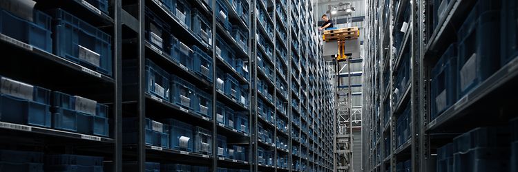 SEA Hochregallager Stage