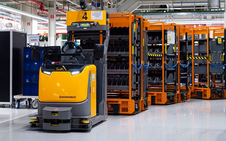 Automatické tahače v Audi Hungaria