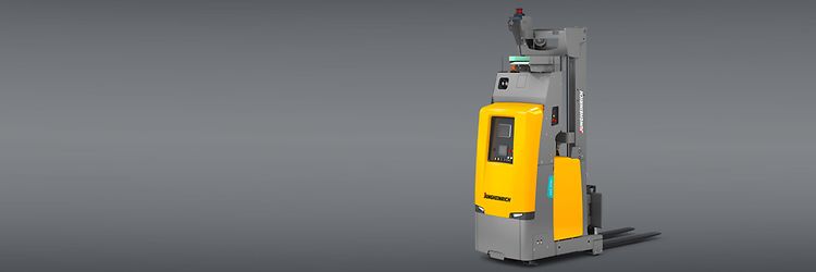 AGV Jungheinrich EKS 215a - transport et stockage compact automatisé