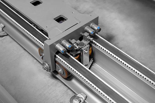 Transstockeur entrepôt miniload entraînement Omega